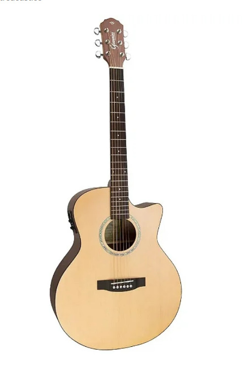 VIOLÃO GIANNINI AÇO ELÉTRICO CUTWAY GSF 3 CEQ NS