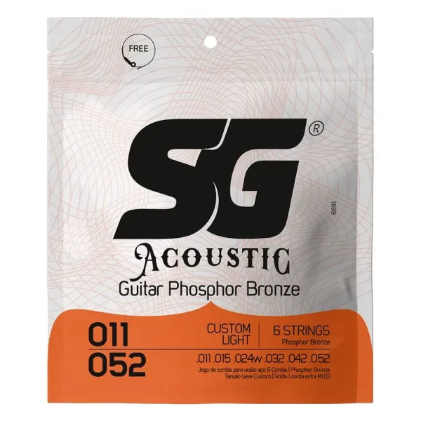 ENCORDOAMENTO SG VIOLAO 011 ACO IZZO 6686