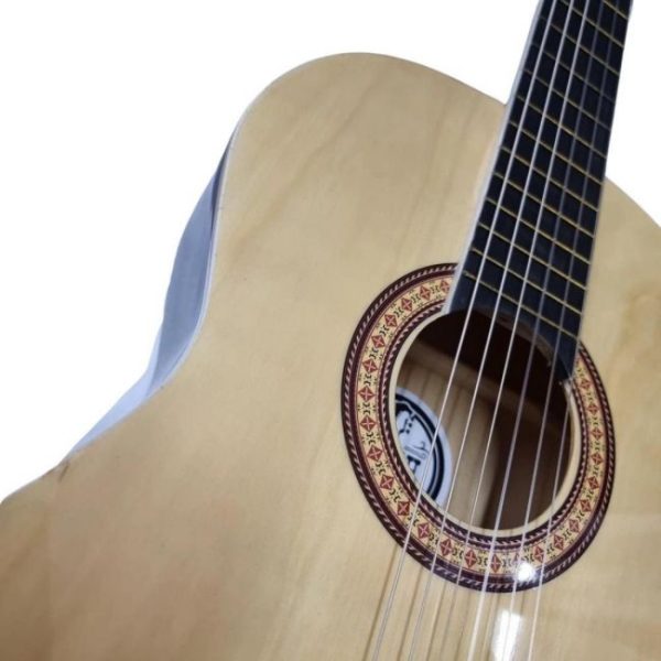 VIOLÃO MYTH ACÚSTICO NYLON 39 NATURAL MT39 C/TENSOR