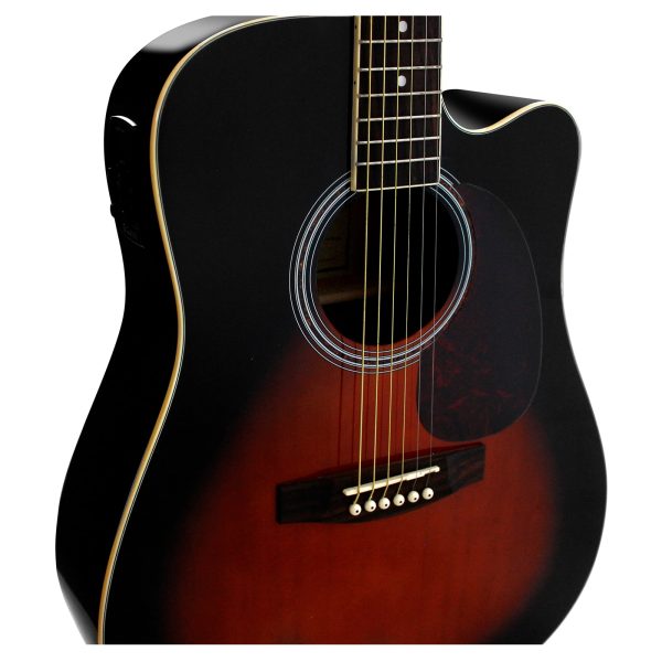 VIOLAO GIANNINI AÇO ELETRICO FOLK GF1D CEQ 3TS