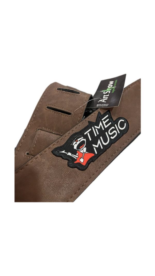 CORREIA ART SHOW 6 CM CLASSIC CASTANHO C/ LOGO TIME MUSIC