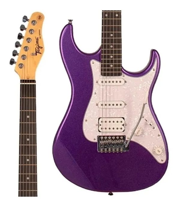 GUITARRA TAGIMA WOODSTOCK METALLIC PURPLE TG520 MPP
