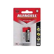 BATERIA ALFACELL 9V 6F22