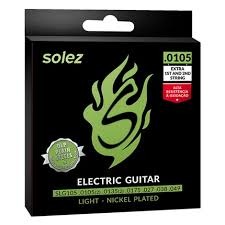 ENCORDOAMENTO SOLEZ GUITARRA CALIBRE 0.0105 SLG105 DLP