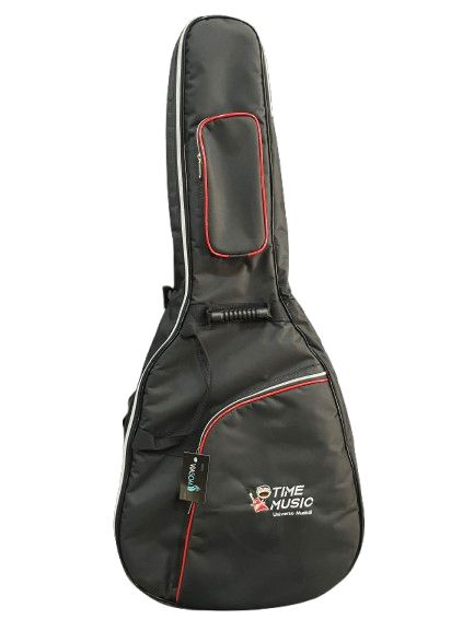 CAPA VIASOM TIME MUSIC THE EXCLUSIVE VIOLÃO FOLK PRETA C103L/N