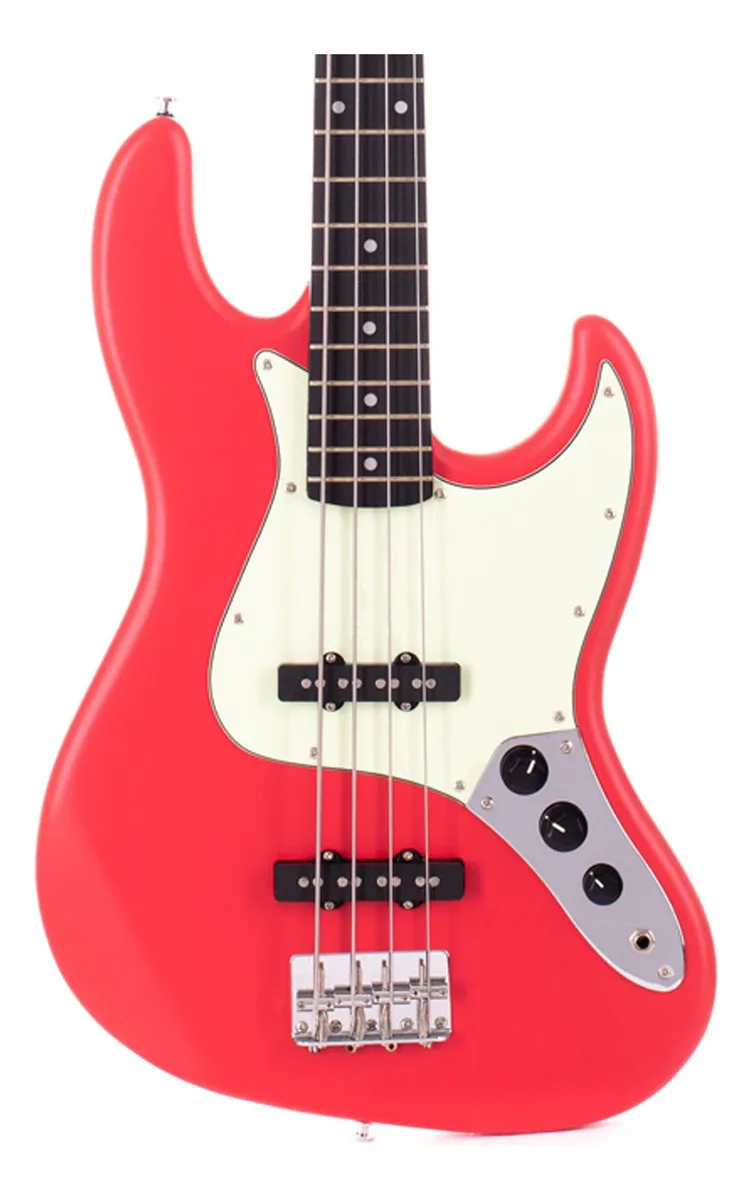 CONTRA BAIXO MEMPHIS BY TAGIMA MB50 4 CORDAS FRS VERMELHO FOSCO