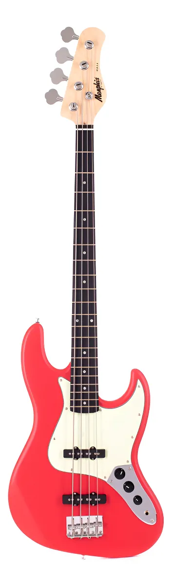 CONTRA BAIXO MEMPHIS BY TAGIMA MB50 4 CORDAS FRS VERMELHO FOSCO