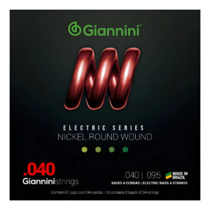 ENCORDOAMENTO GIANNINI BAIXO LEVE 5 CORDAS 040 GEEBRL5