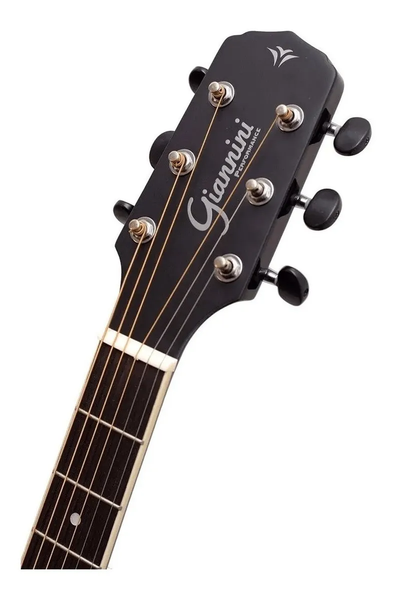 VIOLÃO GIANNINI AÇO ELÉTRICO FOLK GF1D CEQ TS