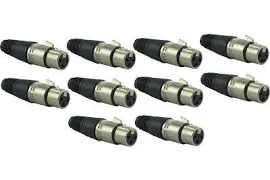 PLUG MXT XLR CANON FEMEA LINHA C30FN3