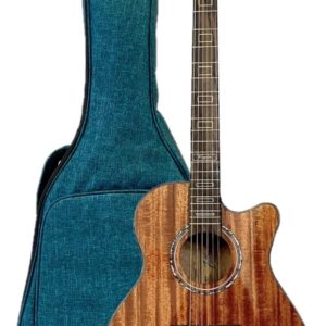 VIOLÃO ZELLMER PILGRIM MAHOGANY BRILHANTE C/BAG