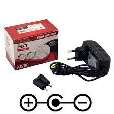 FONTE MXT CHAVEADA 12V 2A POSITIVO DENTRO