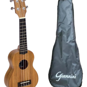UKULELE GIANNINI SOPRANO ACÚSTICO C/BAG WS SAPELE GUK21
