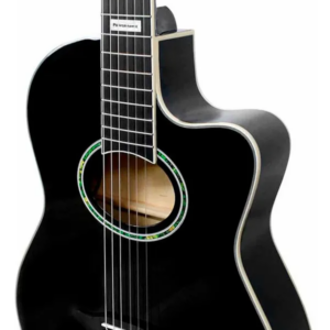 VIOLAO GIANNINI NYLON ELÉTRICO CUTWAY GNF3DCEQ BK