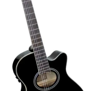 VIOLÃO GIANNINI NYLON ELETRICO CUTWAY GNF1DCEQ BK