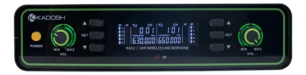 MICROFONE KADOSH S/FIO K422M DUPLO