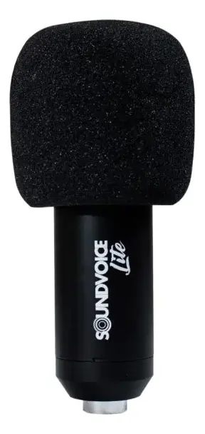 MICROFONE SOUNDVOICE CONDENSADOR SOUNDCASTING 800