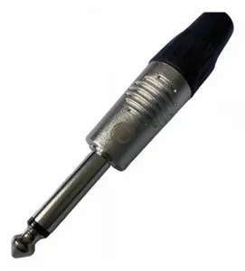 PLUG SOUNDVOICE P10 MONO 6,3MM TS P10-MN METALICO