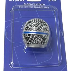 GLOBO DYLAN PARA MICROFONE DW 602 PRATEADO GB602