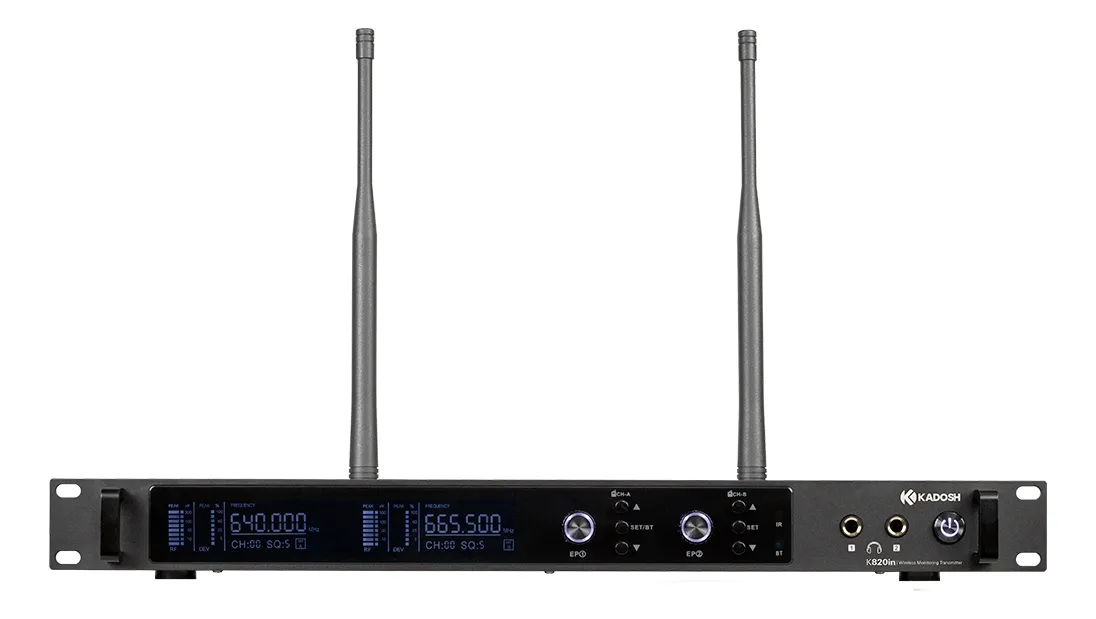 SISTEMA KADOSH DUPLO DE MONITORAMENTO MONO IN EAR K820 IN