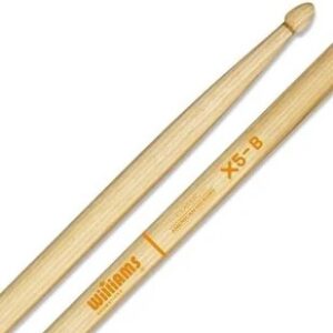 BAQUETA WILLIAMS X5B EXTRA LONG CLASSIC AMERICAN HICKORY - MEDIUM ROCK