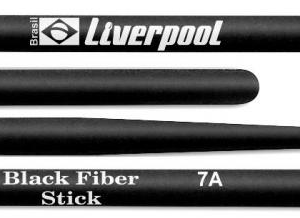 BAQUETA LIVERPOOL BLACK FIBER STICK 7A
