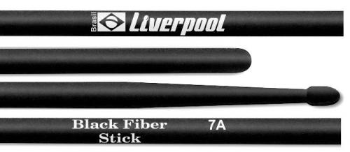 BAQUETA LIVERPOOL BLACK FIBER STICK 7A