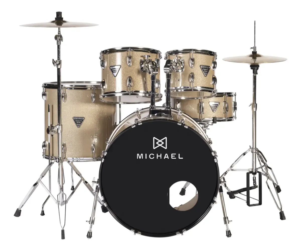 BATERIA DRUMM MICHAEL 20'' DM822K NATURAL NT