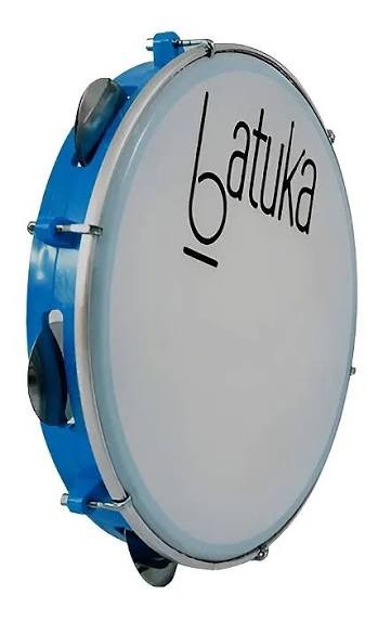 PANDEIRO BATUKA 10P LEITOSA AZUL