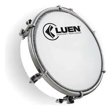 TAMBORIM LUEN 6 ABS BRANCO PELE LEITOSA