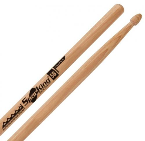 BAQUETA SPANKING/ZELLMER 5B AMERICAN HICKORY PONTA MADEIRA