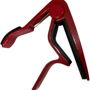CAPOTRASTE ZELLMER BY MYTH PARA VIOLÃO AÇO VERMELHO MT10