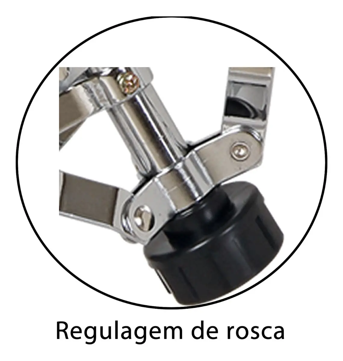 ESTANTE ZELLMER/SPANKING CROMADA PRA CAIXA BATERIA 220 T